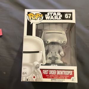 First order snowtrooper funko pop